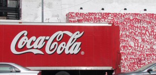 Coca Cola Truck and Twist Wall